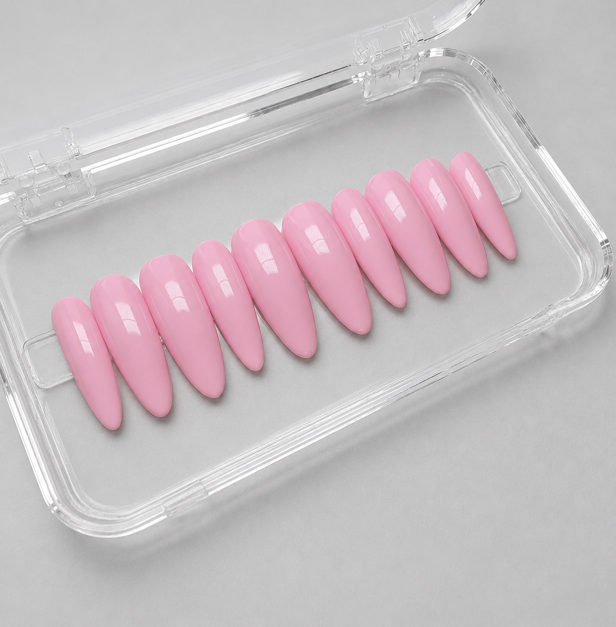 Pinky Promise (RTS) - Baby Pink Luxury Soft Gel Press-On Nails Set