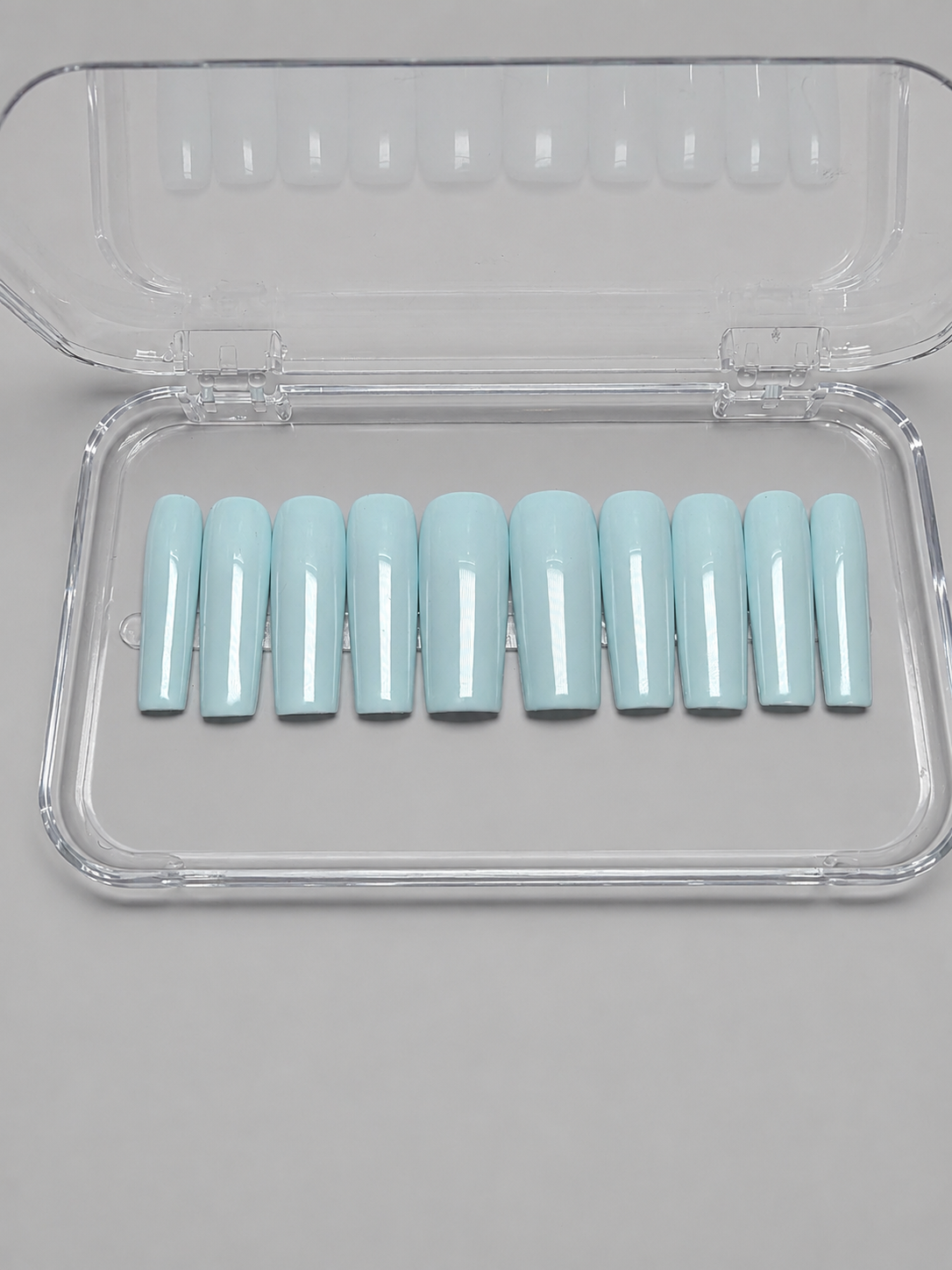 Be His Peace (RTS) - Blue Luxury Soft Gel Press-On Nails Set